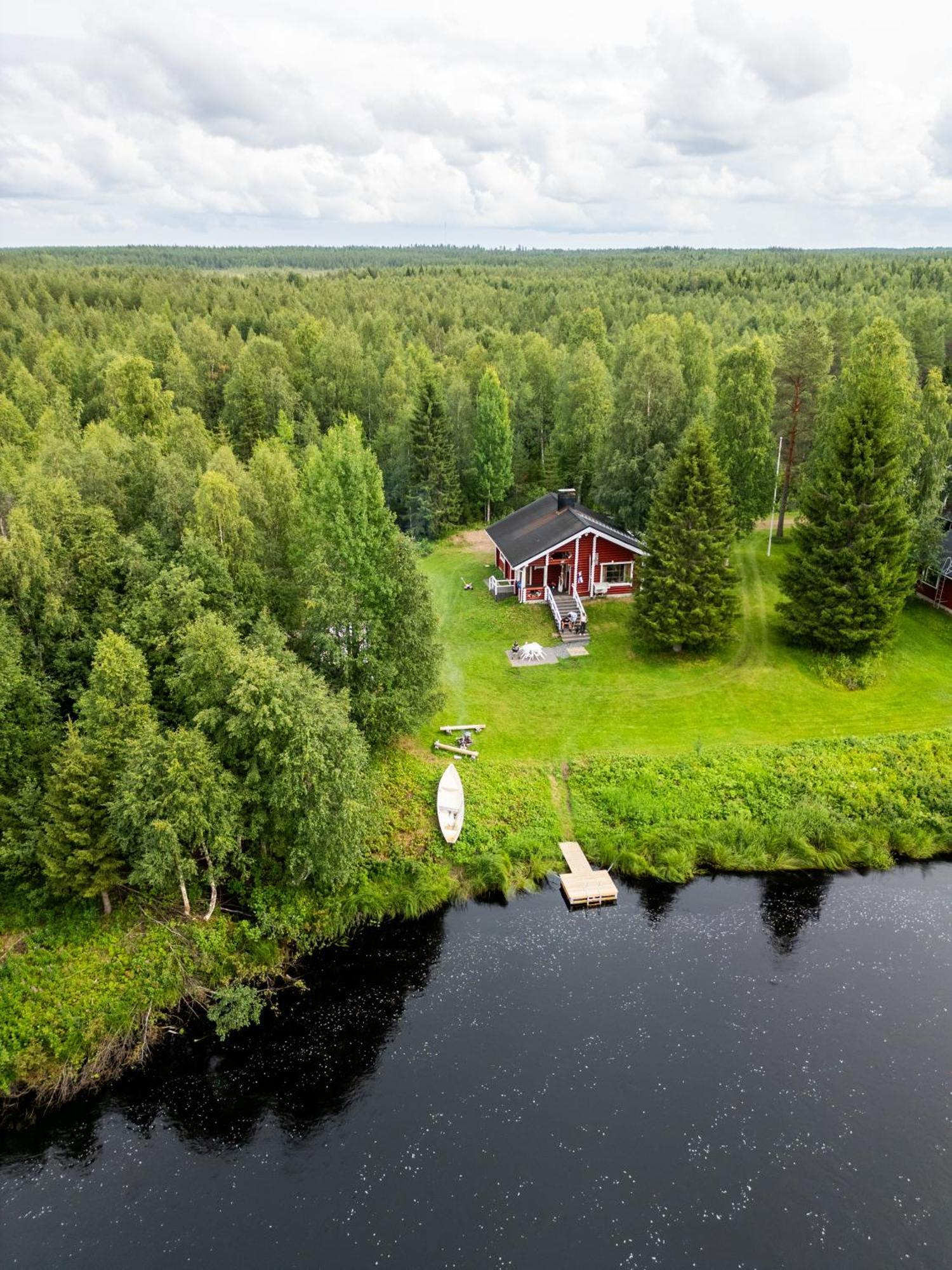 Lapin Villa Hiisi Joen Rannalla Ranua Zewnętrze zdjęcie